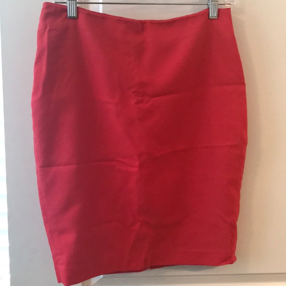 Pink pencil skirt great for work